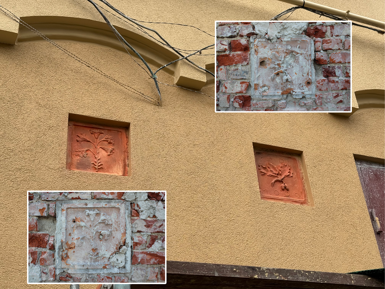 Возвращение символов на фасад исторического дома